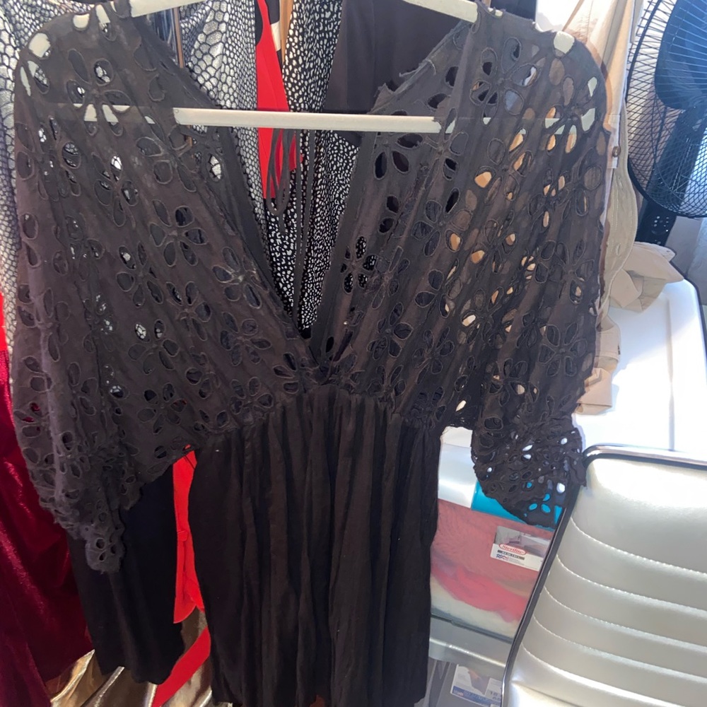 Free People Boho Mini Dress